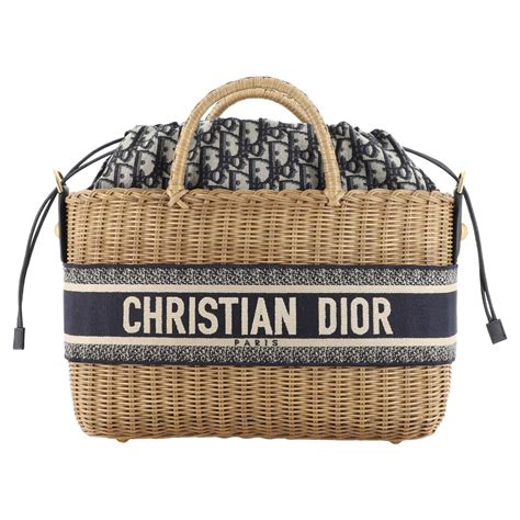 dior oblique bag men|christian dior wicker bag.